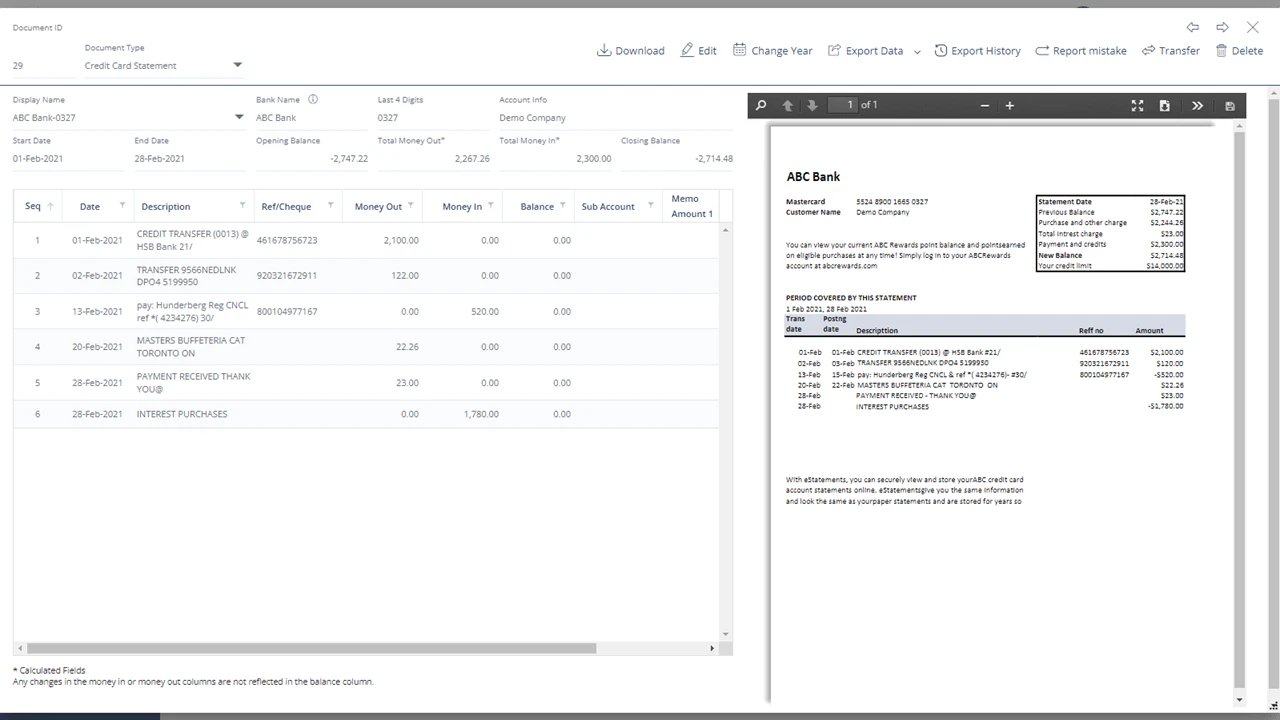 screenshot of Receipt Bot